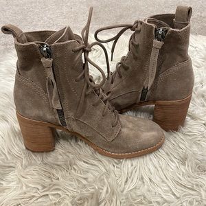 They are Dolce Vita booties and they are size 9